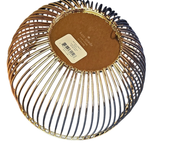 Kate Spade Lenox Glass Metal Wire Bowl Set Keaton St - Picture 9 of 10